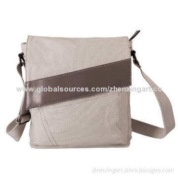 Canvas Messenger Bag